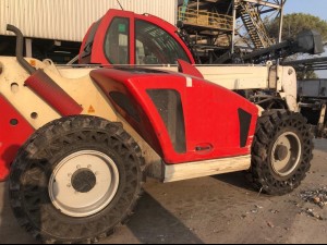 Teleskopik Forklift Dolgu Lastik Uygulaması